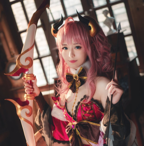 弥音音ww：从清新萌妹到炫酷女神，这位广东Coser绝对是你的新宠！ 第3张