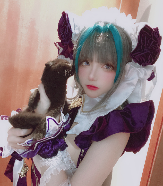 起司块wii：她是甜美可爱与酷飒御姐的完美融合！ 第3张